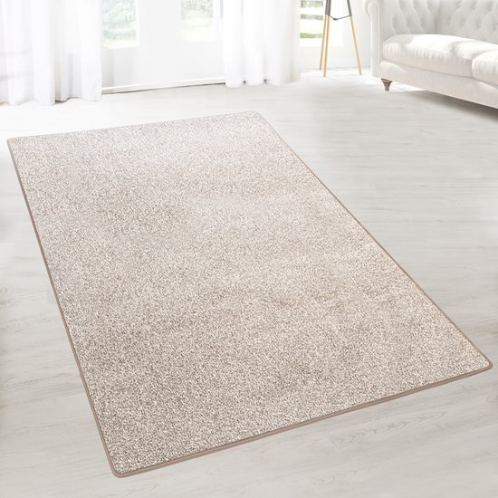 Karat Tapijtloper - Vloerkleed Verlours - Lyon - Beige - 66 x 200 cm