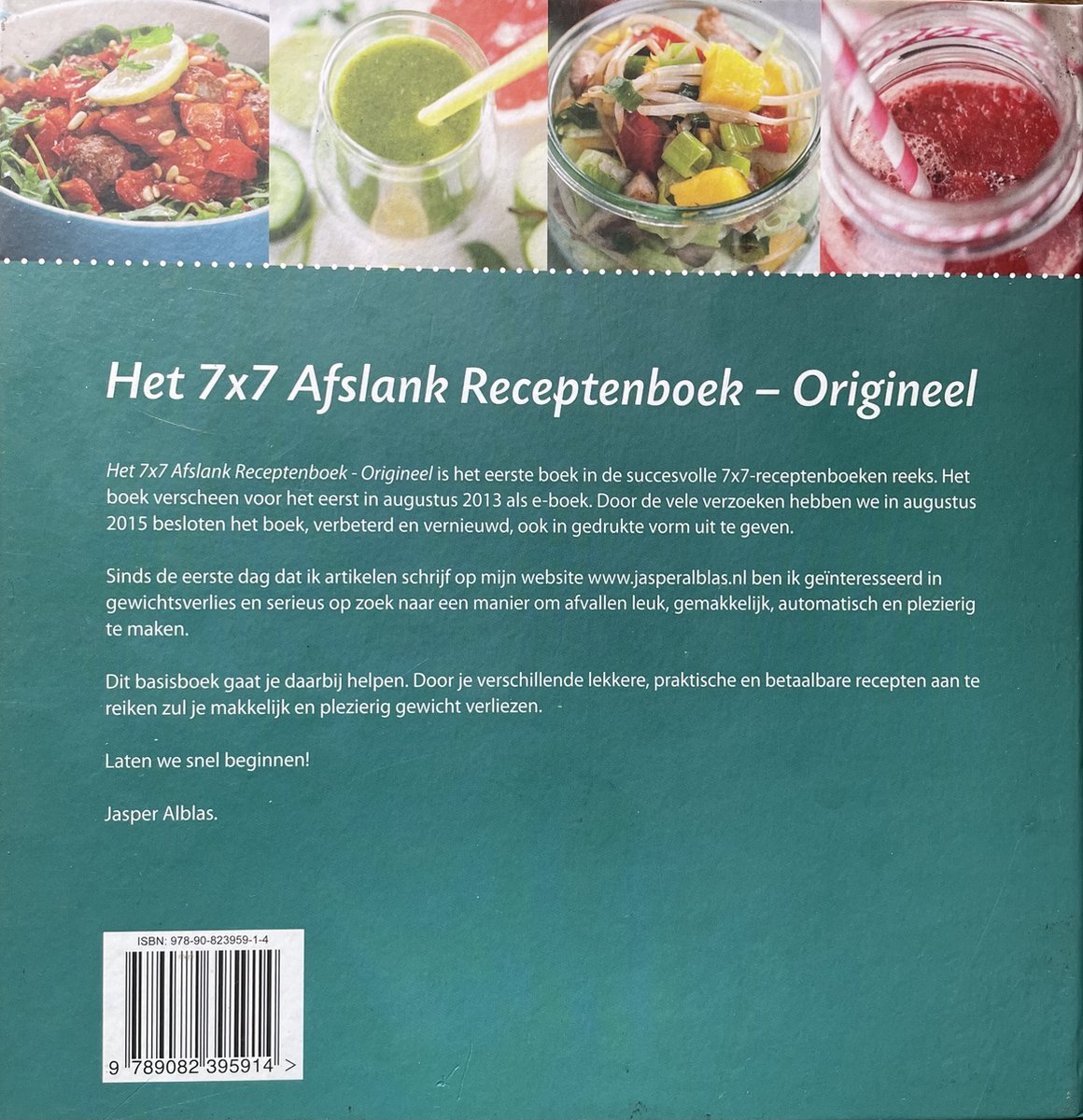 Het 7x7 Afslank Receptenboek - Origineel, Jasper Alblas | 9789082395914 |  Boeken | bol.com
