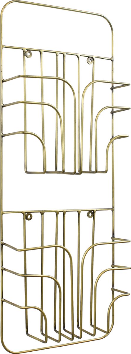 LOFT42 Rowan Large Tijdschriftenrek - Goud - Metaal