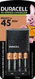 Duracell 45 minuten batterijlader - 1 stuk