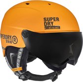 Superdry Cébé Contest Visor MIPS X Skihelm Met Vizier | Grey Ultra Black Cat.3 | Matte White | Zinnia Orange | Maat: 59 - 61 cm