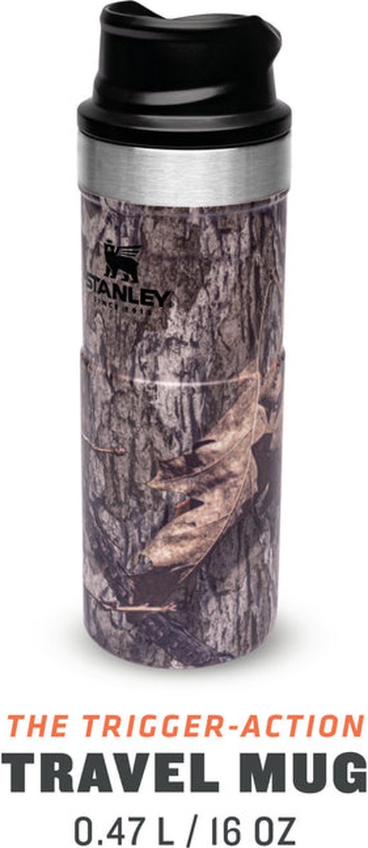 Stanley The Trigger-Action Travel Mug 470 ml, Country DNA Mossy