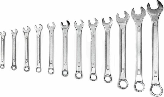 Benson Steeksleutel- en ringsleutelset - 6 t/m 22 mm - 12-delig - Inclusief etui — afbeelding 5