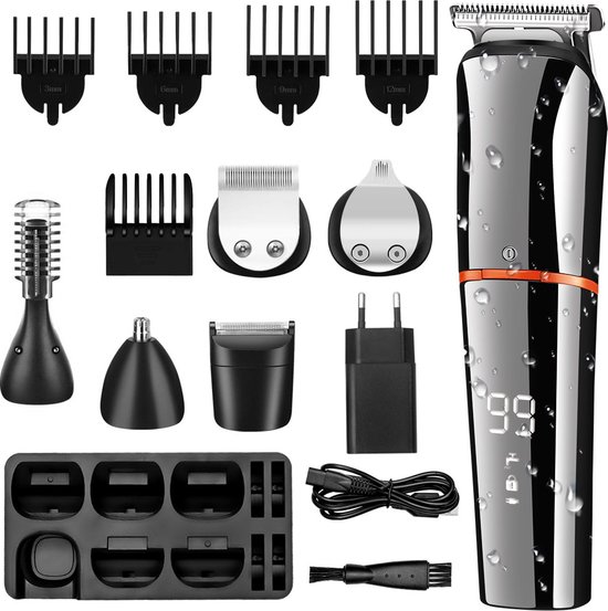 Tondeuse à Cheveux Et Barbe Sans Fil 4HAIR - Précision, Rechargeable USB-C - Doré