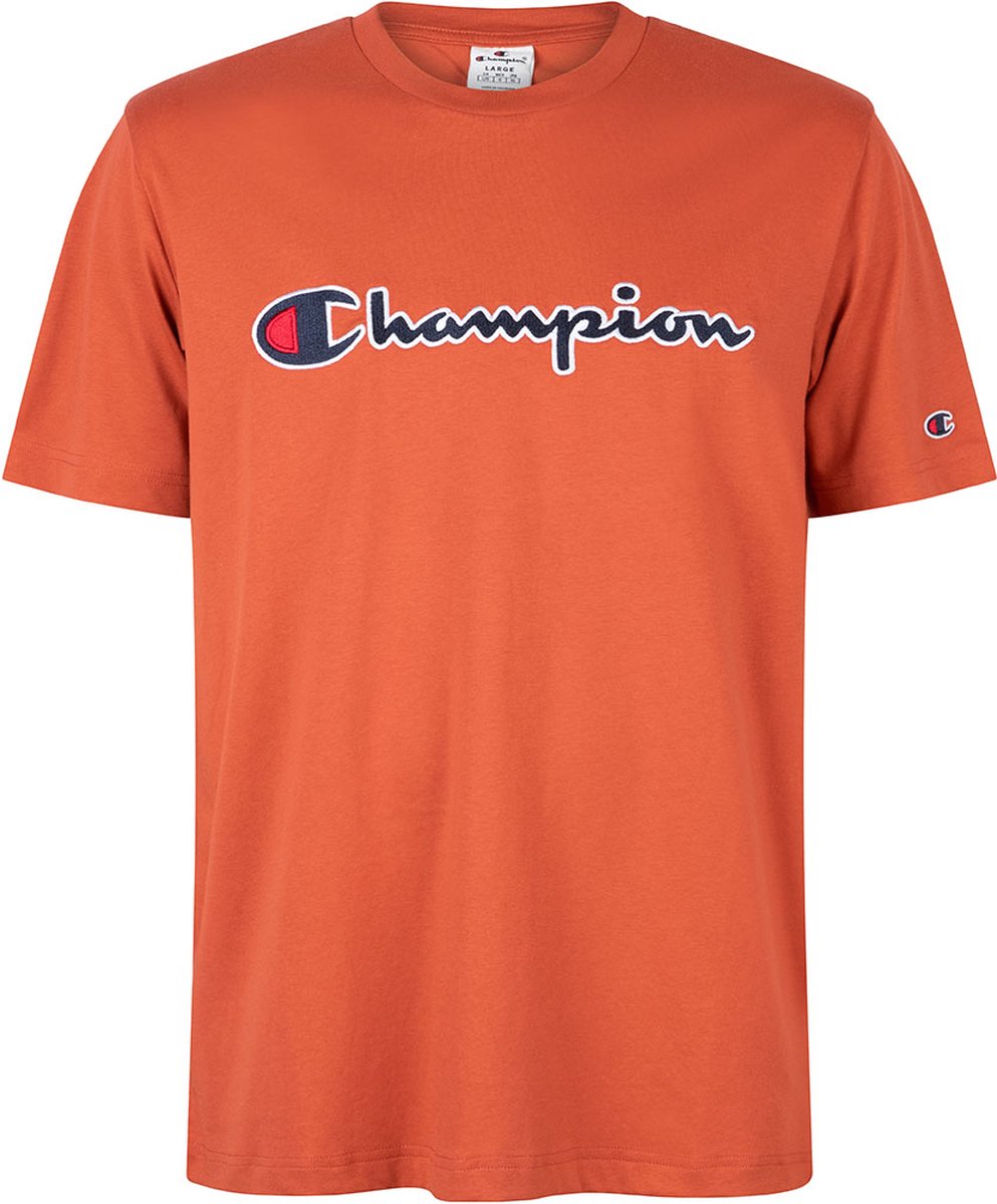 Champion T-shirt CML Champion Logo Set van 1 Rood