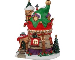 Lemax - No. 2 Elf Lane, B/o (3v) - Kersthuisjes & Kerstdorpen