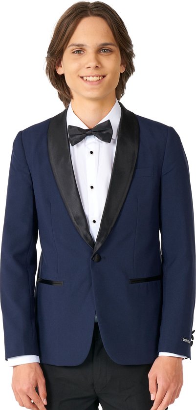 Verstelbaar Lelie Compliment OppoSuits Midnight Blue - Tiener Tuxedo Smoking - Chique Outfit - Blauw -  Maat 10 Jaar | bol.com