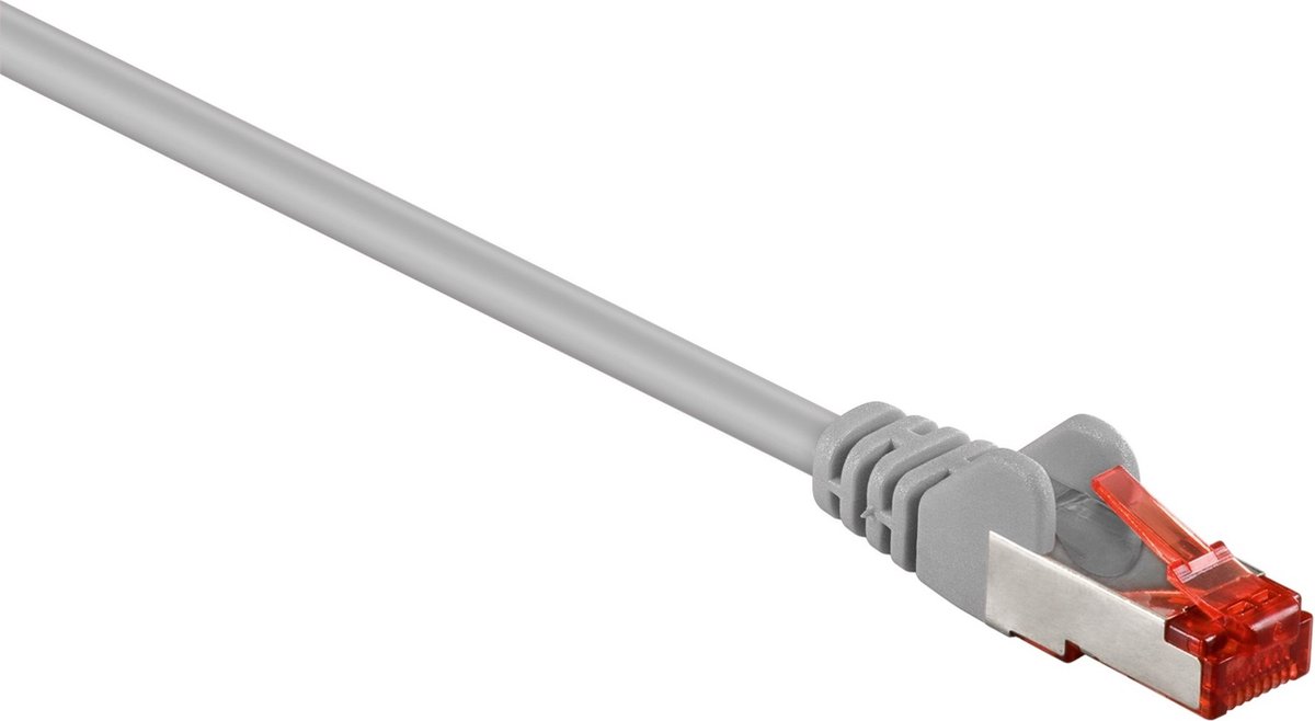 Wentronic 50888 - Cat 6 UTP-kabel - RJ45 - 3 m - Grijs