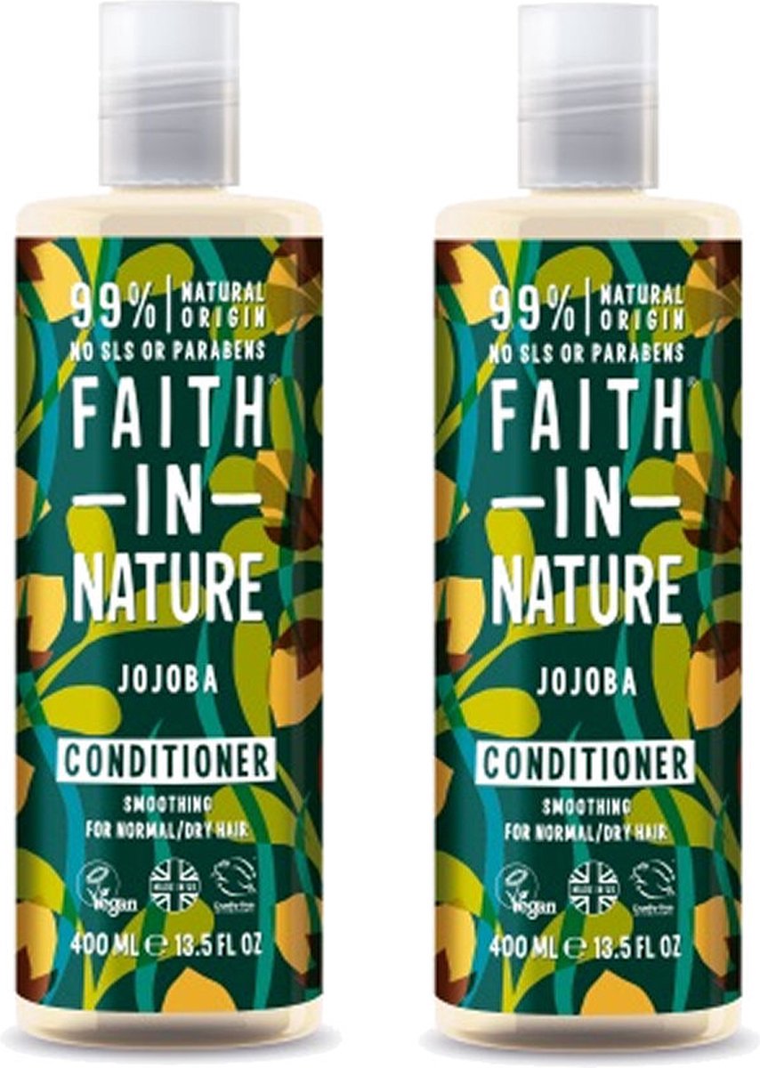 FAITH IN NATURE - Conditioner Jojoba - 2 Pak