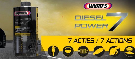 Wynns Diesel Power 7, Complete 7 in 1 Additive