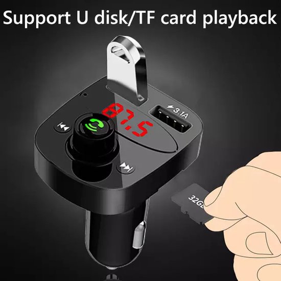 Bluetooth Car Stereo, Lifelf Car Radio Bluetooth 65W X 4 FM RDS Radio Handsfree Call with Wireless Remote Control Single Din MP3 Player, USB/TF/AUX Audio
