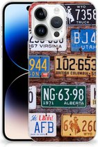 Hippe Hoesjes Geschikt voor iPhone 14 Pro Max Telefoon Hoesje Kentekenplaten