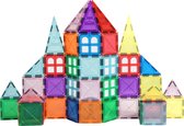 Educatief speelgoed - 60 stuks - Magnetische tegels/tiles voor kinderen - verschillende kleuren - 3D puzzel