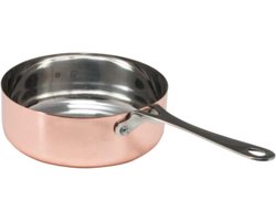 Sauspannetje koper 350ml - Kookpan voor saus en koken - koper.