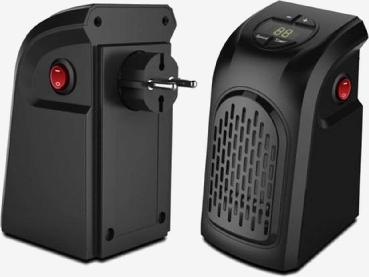 Heatpod Stopcontact Verwarming 400W - Wonder Heater - Plug In - elektrsiche verwarming - Mini Kachel - Mini Heater - Keramische Kachel