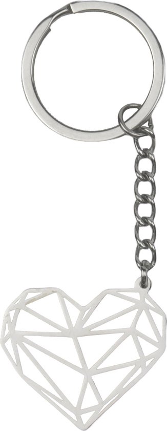 Zilveren hondensleutelhanger: gepersonaliseerde sleutelhanger, veterinair cadeau - België