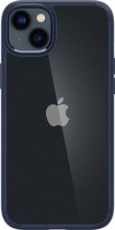 Spigen - Ultra Hybrid iPhone 14 Hoesje - transparant/navy