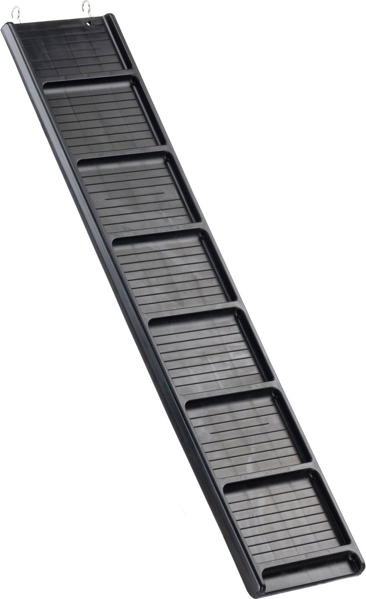 Ferplast Fpi 4906 Ladder - Dierenverblijf - 84.5x14x2.3 cm Zwart - Ferplast