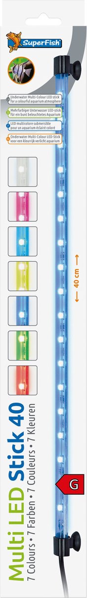 Superfish Multi Led Stick 40 cm - Verlichting - 4 Watt