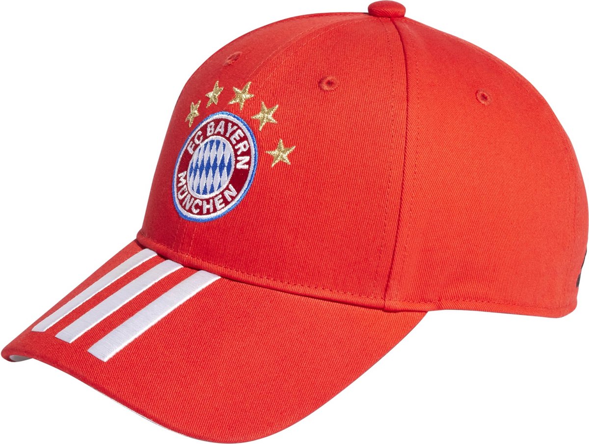 FC Bayern München cap Adidas 3 strepen rood/wit
