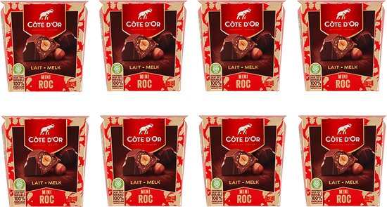 Côte d'Or Mini Roc Melk - 195g x 8 | bol.com