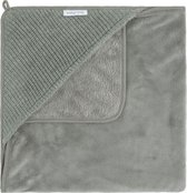 Couverture enveloppante tricotée pour Baby's Only - Châle baby Hope - Vert urbain - 75x75 cm - Convient aux harnais à trois et cinq points