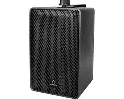 Renkforce RL100W BK Boekenplank speaker Zwart 100 W 90 Hz - 20000 Hz 1 paar