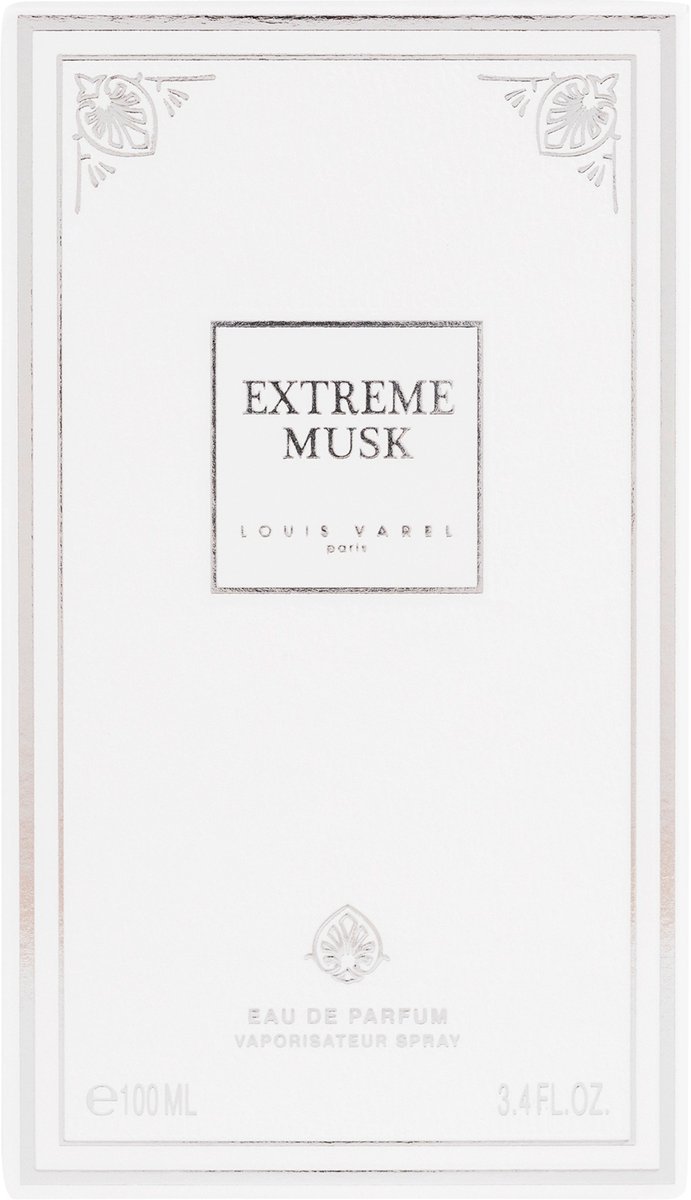 Louis Varel Eau de Parfum Extreme Musk, 100 ml