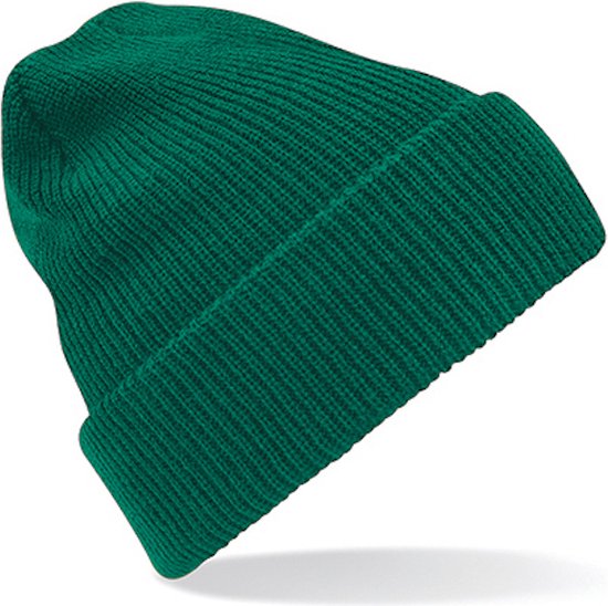 Beechfield 'Original Heritage Beanie' Donkergroen