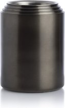 XLBoom LAPS Wijnkoeler - in Aluminium - Zwart - Ø15 x h20cm