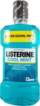 Listerine Bain de bouche de Bouche Menthe Cool 600 ml