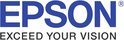 Epson logo met de tekst 'EXCEED YOUR VISION'.