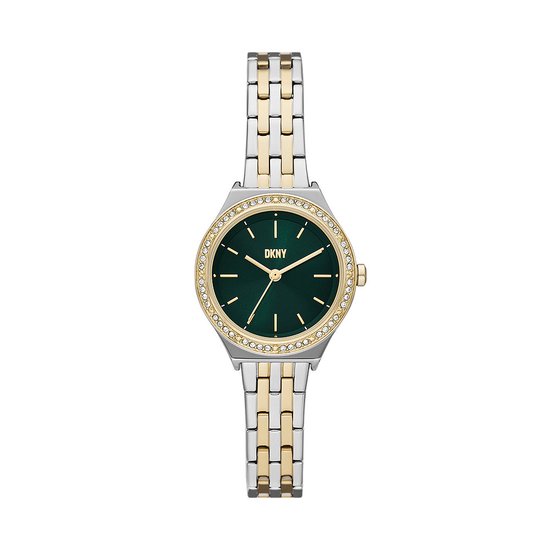 Dameshorloge Casio D204 ( 28 mm), zilver, armband : Casio
