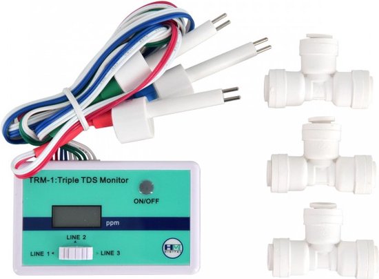 Foto: Ph ec tds en temperatuur 4 in 1 meter digitaal waterproof voor zwembad drinkwater testen vijver aquarium kweken tester