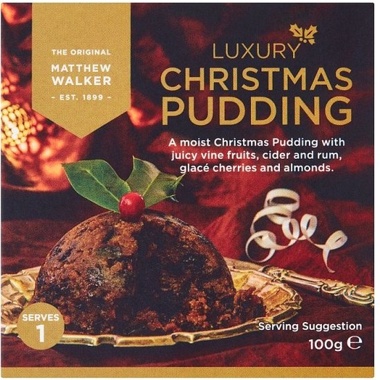 Matthew Walkers Luxury Christmas Pudding 6x100g