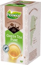 Thee pickwick master selection green pure 25st | Pak a 25 stuk | 4 stuks