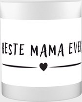 Beste mama ever Mok met opdruk - mama/moeder - mother - leuk cadeau voor je moeder - 350 ML inhoud