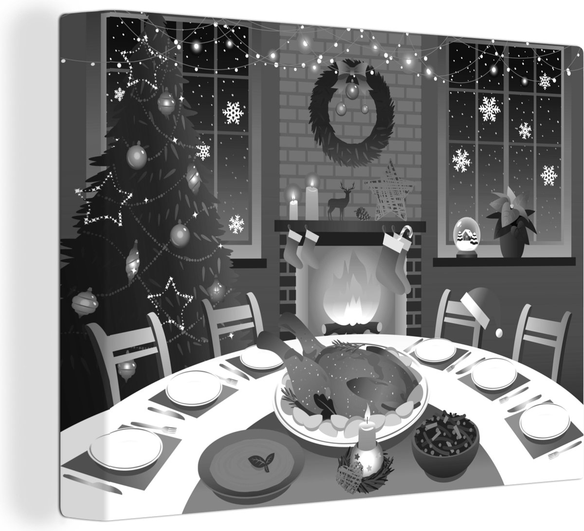 Tekening Kerstdiner 2025 Cloe Penelope