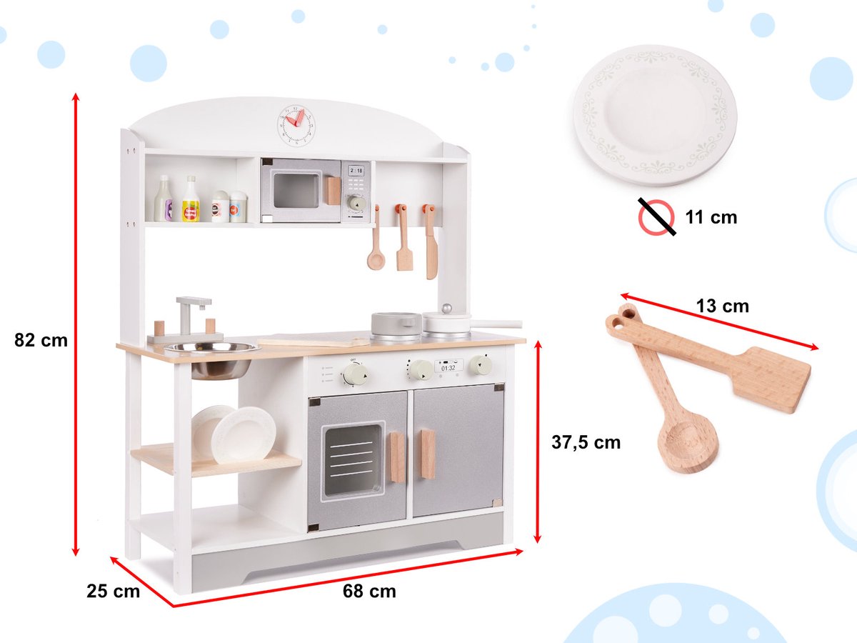 Klein-Toys Cuisine pour enfant Miele Bois (MDF) / FSC