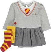 Harry Potter - Baby Meisjes Outfit - Romperjurk & Maillot - Maat 3-6 mnd