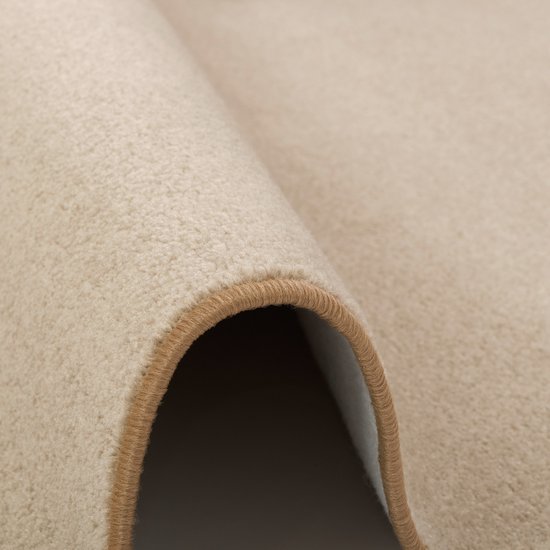 Tapis - SNAPSTYLE - Mona - Velours à poils longs - Gris - 80x160 cm