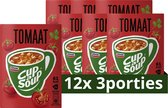 Unox Tomaat Cup-a-Soup - 12 x 3 x 175 ml - Voordeelverpakking