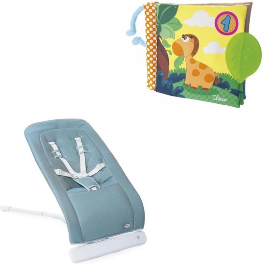 Ensemble Chicco - Transat - Relax Rhythm 'n' sound - Acquarelle & Baby  Booklet Junior