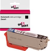 Go4inkt compatible met Epson 33XL, T3361 pbk inkt cartridge photo zwart
