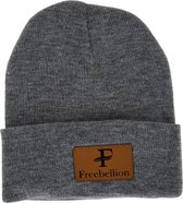 Freebellion Beanie - Winter muts - Grijs - Acryl