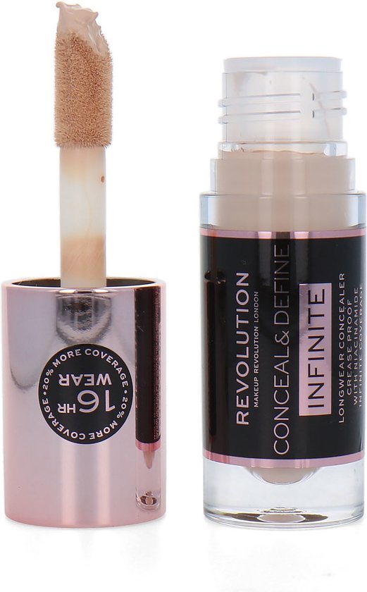 Makeup Revolution Conceal & Define Infinite Longwear Concealer C6 bol