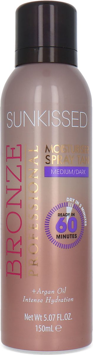 Sunkissed Moisturizer Spray Tan - Medium-Dark (150 ml)