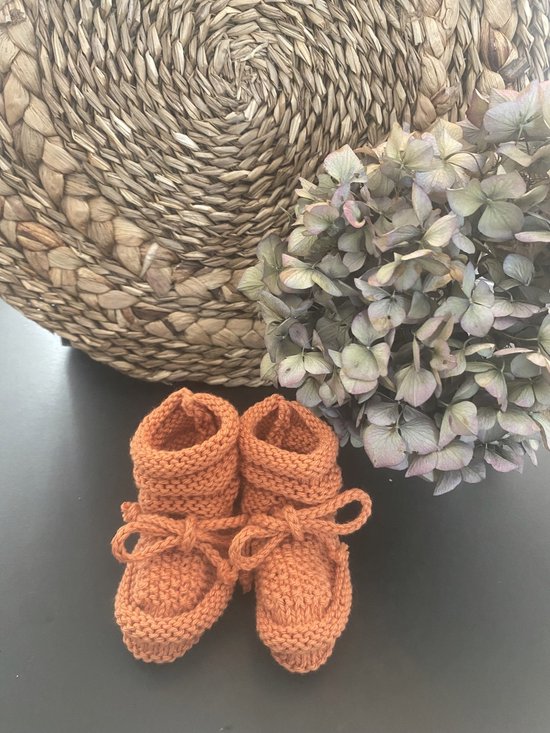 Boasty mini| Baby handgebreide slofjes - sokjes - pantoffels - baby \u0026  verzorging 0-12 | bol.com