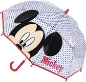 Disney Mickey Mouse paraplu - voor kinderen - blauw - D71 cm