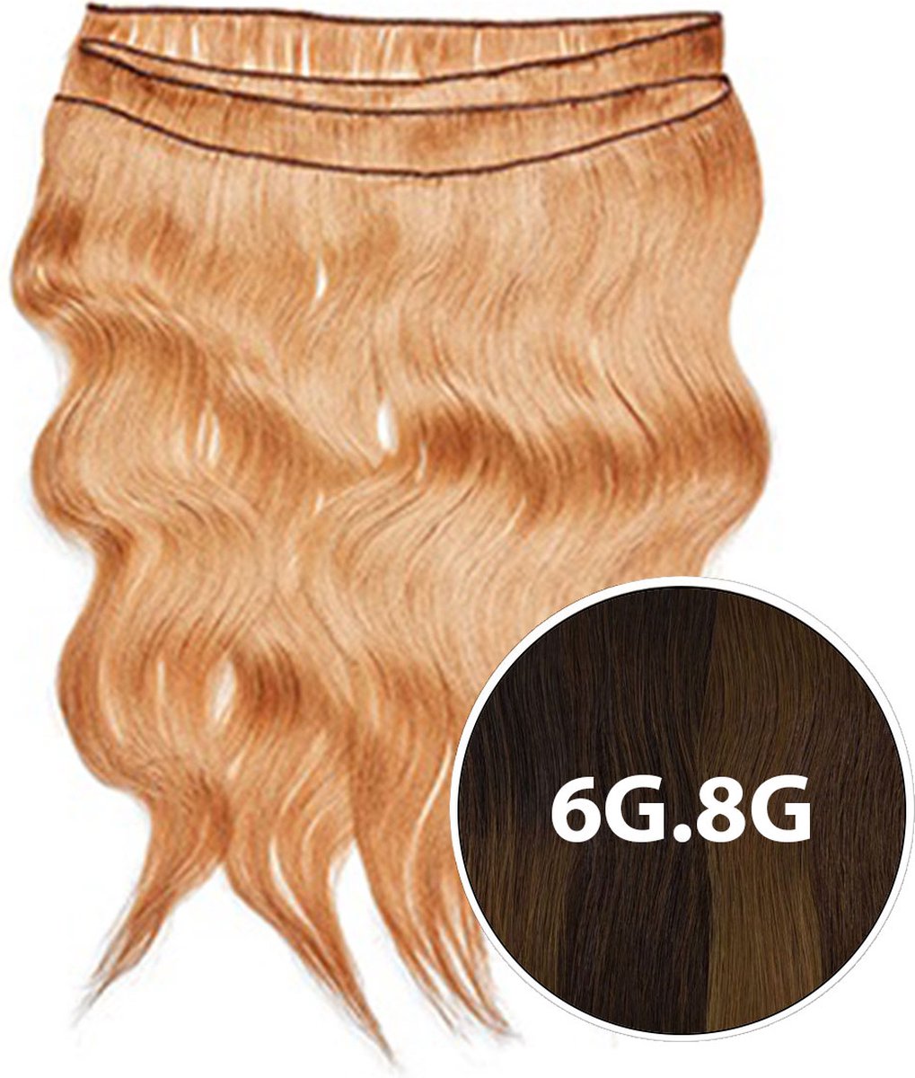 Balmain - Backstage Weft - Human Hair - 6G.8G Brown - 55 cm
